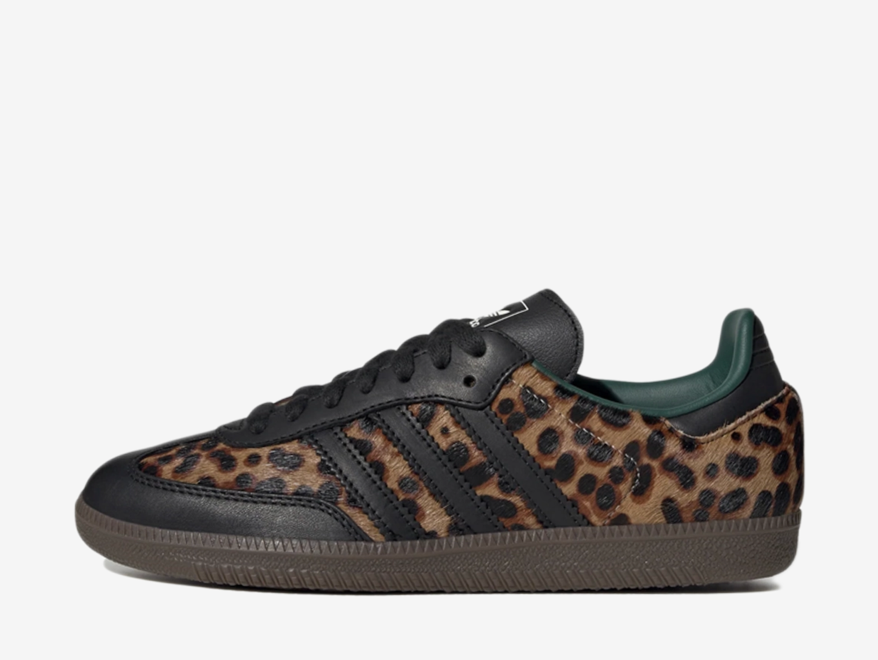 Adidas Samba OG Leopard Black Green (W)