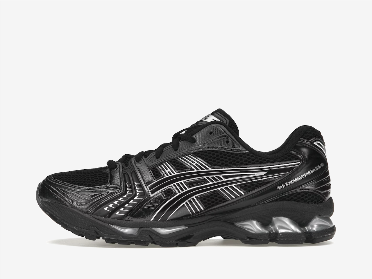 Asics Gel Kayano 14 Black Pure Silver