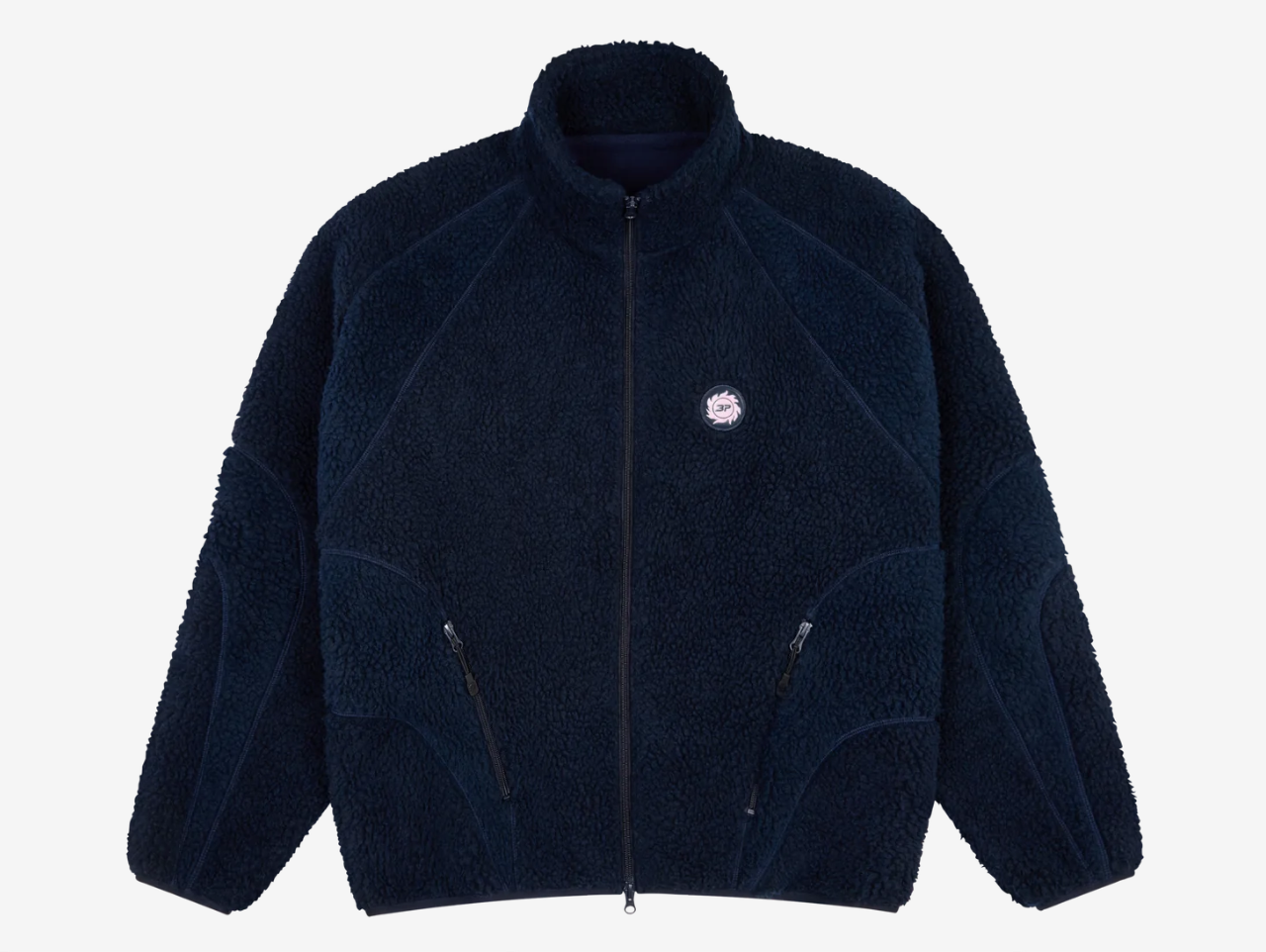Broken Planet Polar Fleece Dark Blue