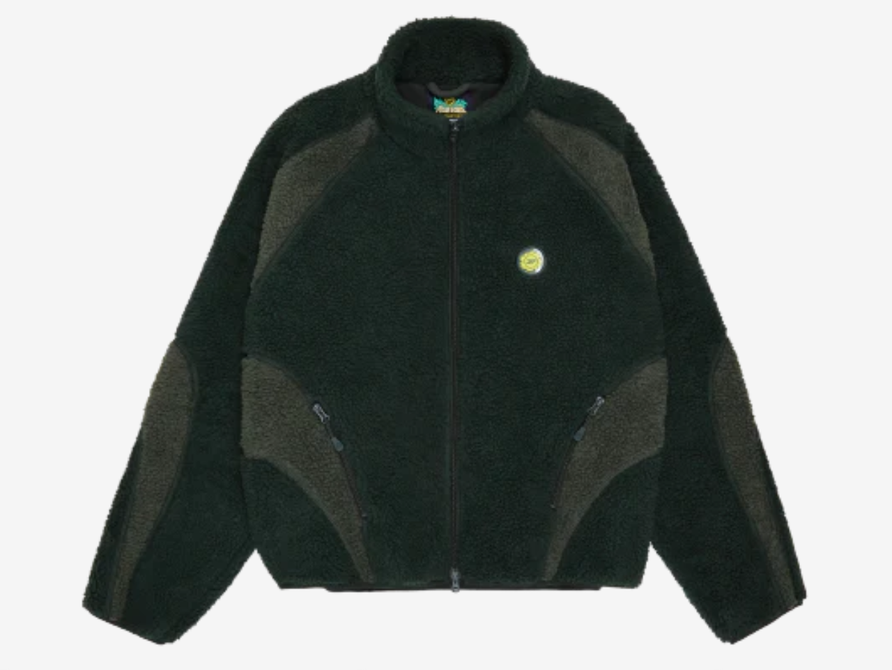 Broken Planet Polar Fleece Emerald Green