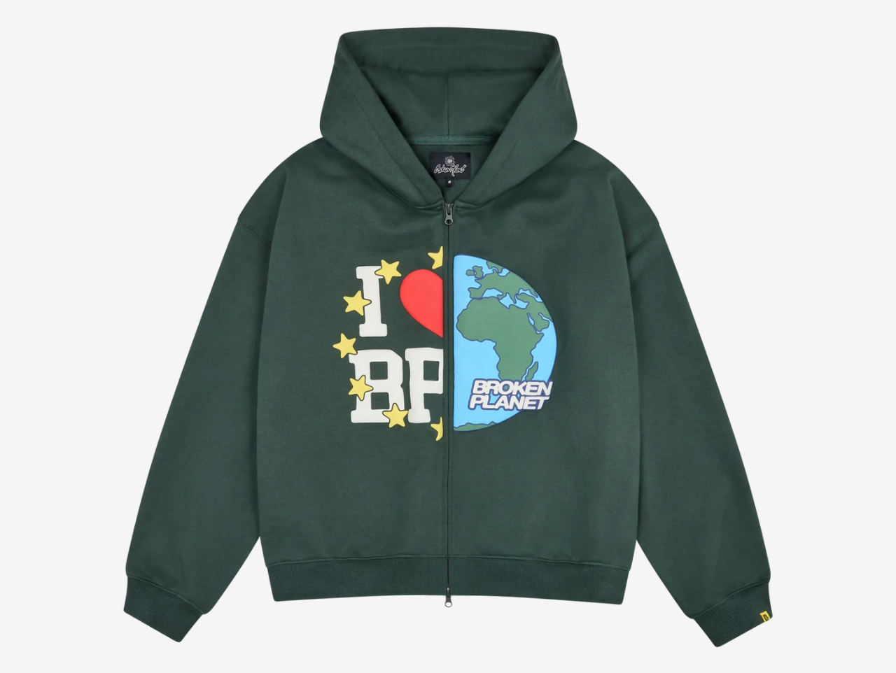 Broken Planet Zip-Up Hoodie My Planet