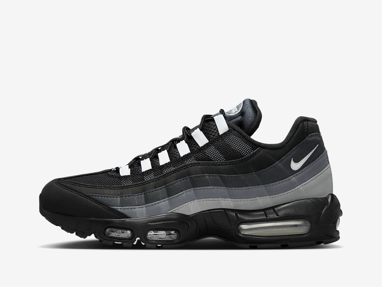 Air Max 95 Black White Smoke Grey