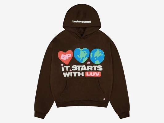 Broken Planet Hoodie It Starts With Luv