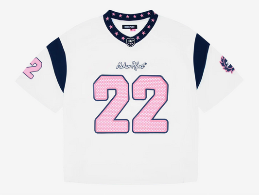 Broken Planet All Star Jersey Navy Pink
