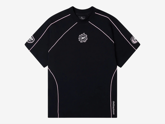 Broken Planet Performance T-Shirt Black Pink