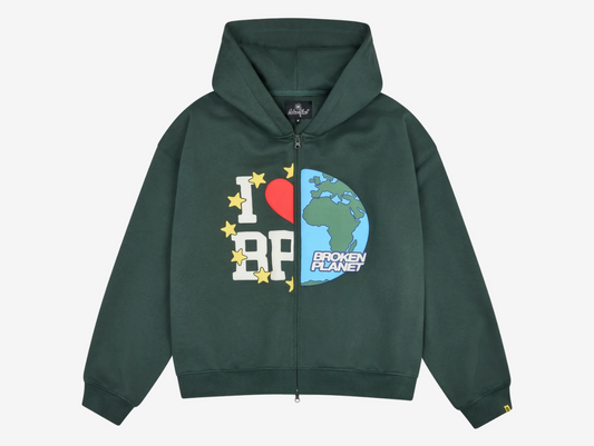 Broken Planet Zip-Up Hoodie My Planet