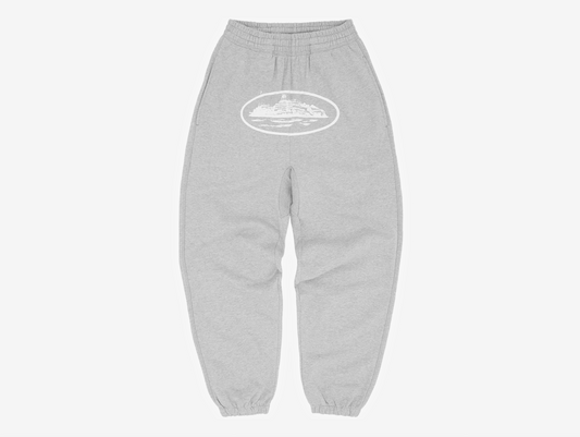 Corteiz Alcatraz Sweatpants Heather Grey