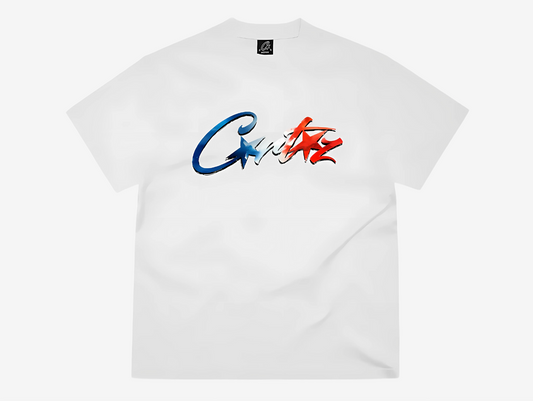 Corteiz Allstarz Francais T-Shirt White