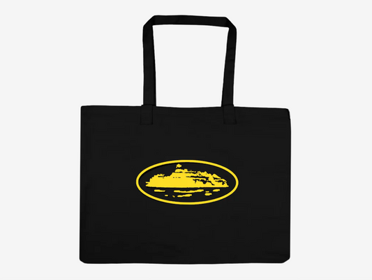 Corteiz Tote Bag Black Yellow
