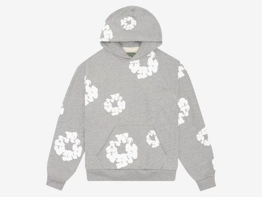 Denim Tears Cotton Wreath Hoodie Grey